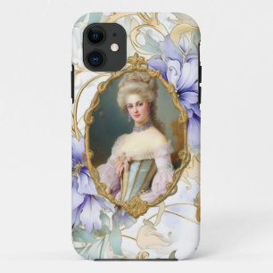 Marie Antoinette,French,Paris,lavender iPhone 11 Case