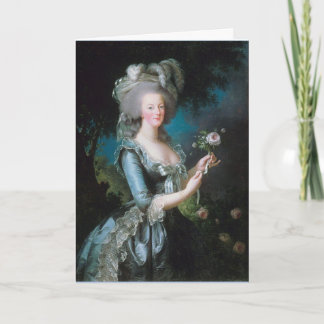 Marie Antoinette Greeting Card