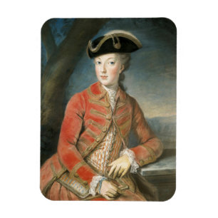 Marie Antoinette hunting attire Kreutzinger Magnet