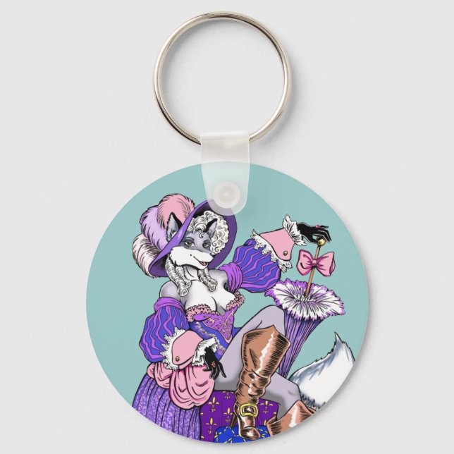 Marie Antoinette Keychain (Front)