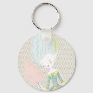 Marie Antoinette Keychan Key Ring