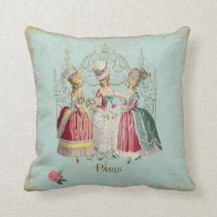 Marie Antoinette Ladies in Waiting Cushion