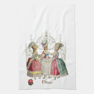 Marie Antoinette Ladies in Waiting Tea Towel