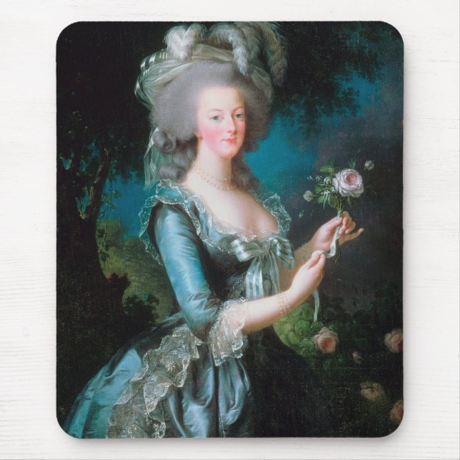 Marie Antoinette - Le Brun - Rococo Mouse Pad (Front)