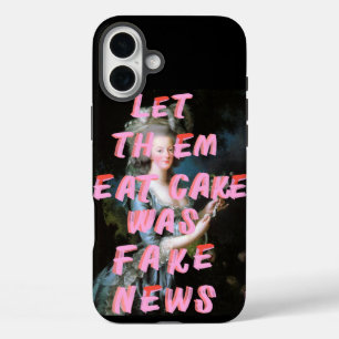 Marie Antoinette Let Them Eat Cake iPhone 16 Plus Case