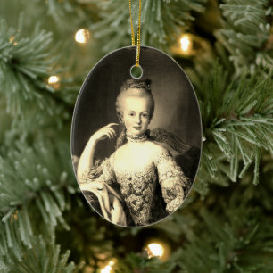 ♥ Marie-Antoinette Marie Antoinette ♥ shabby c Ceramic Ornament