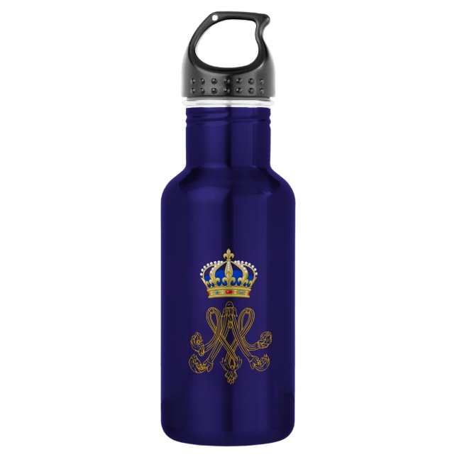 Marie Antoinette Monogram 532 Ml Water Bottle (Front)