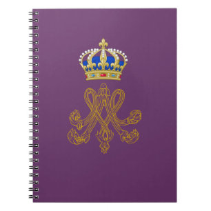 Marie Antoinette Monogram Notebook