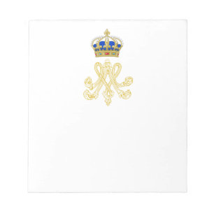 Marie Antoinette Monogram Notepad