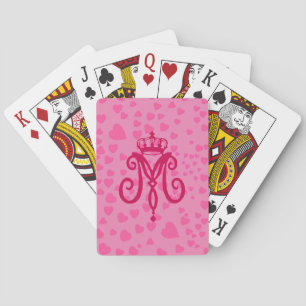 Marie Antoinette Monogram ~ Playing Cards