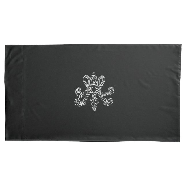 Marie Antoinette - Monogram - Royal Monogram Pillowcase (Front)