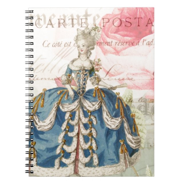 Marie Antoinette Notebook (Front)