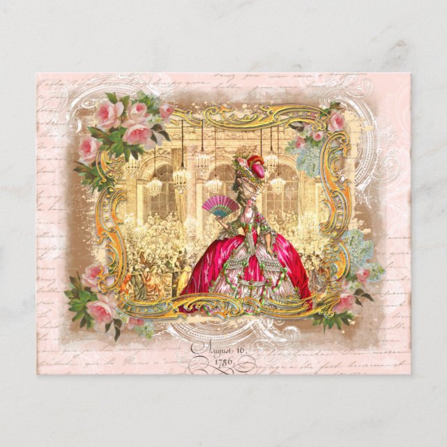 Marie Antoinette Party in Pink at Versailles (Front)