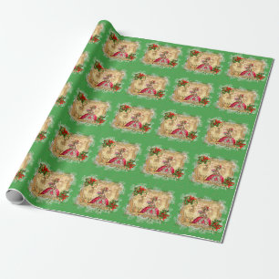 Marie Antoinette Party Versailles Christmas Wrapping Paper