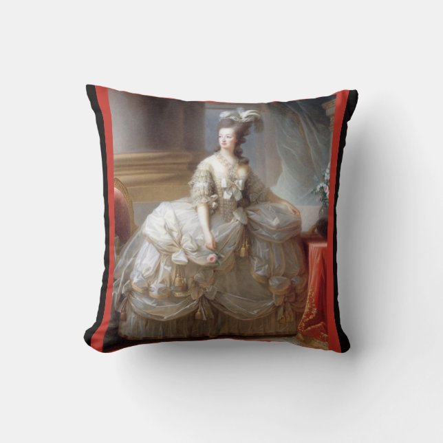 Marie Antoinette Pillow Cushion (Front)