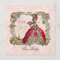 Marie Antoinette & Pink Roses