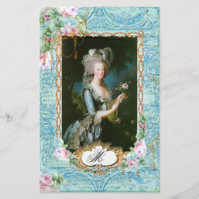 Marie Antoinette Pink Roses n Lace (Front)