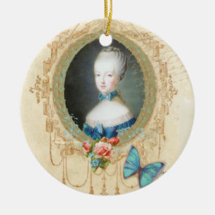 Marie Antoinette Portrait Christmas Ornament