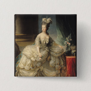 Marie Antoinette Queen of France, 1779 15 Cm Square Badge
