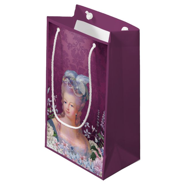 Marie Antoinette Queen of France Small Gift Bag (Front Angled)