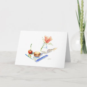 Marie-Antoinette Rose Card