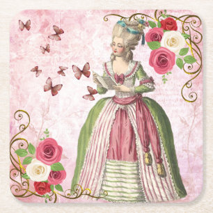 Marie-Antoinette Rose Coaster E