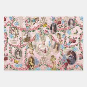 Marie Antoinette  Rose of Versailles シートセット Wrapping Paper Sheet