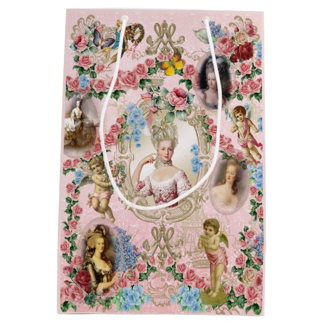 Marie Antoinette Rose of Versailles Gift Bag (Back)