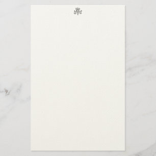 Marie Antoinette - Royal Monogram - Shabby chic Stationery