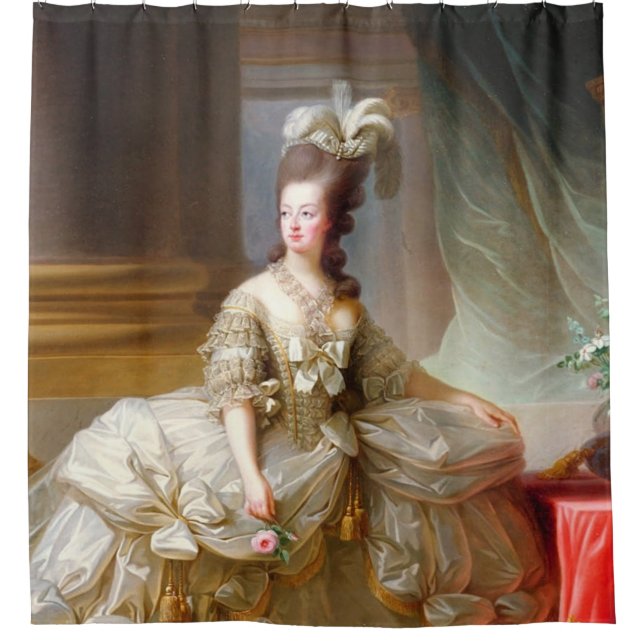 Marie Antoinette Shower Curtain (Front)