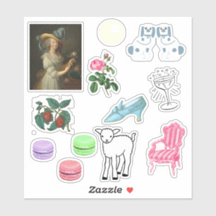 Marie Antoinette Stickers