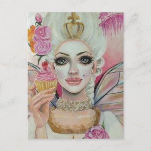 Marie Antoinette - the cupcake queen Postcard