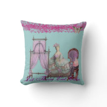MARIE ANTOINETTE THROW PILLOW