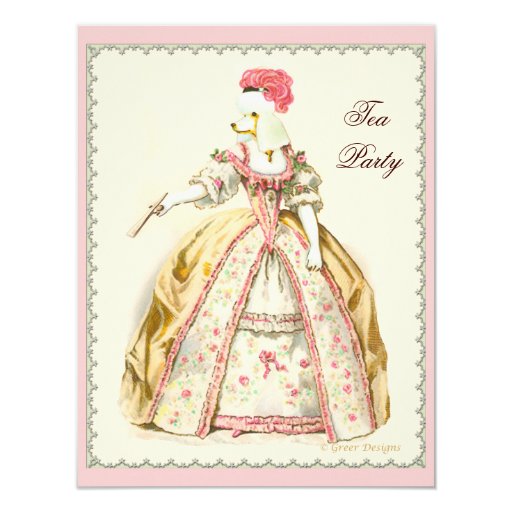 Marie Antoinette Invitations 6