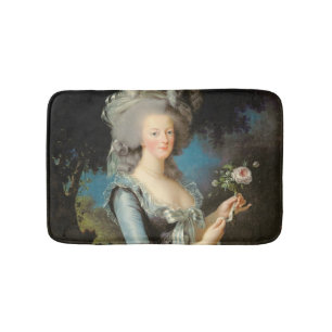 Marie Antoinette with a Rose, 1783 Bath Mat