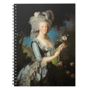 Marie Antoinette with a Rose, 1783 Notebook