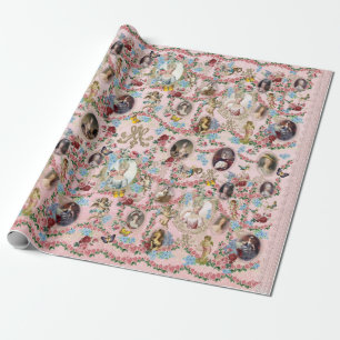 Marie Antoinette Wrapping Paper Rose of Versailles