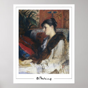 Marie Bashkirtseff Zedign Art Poster #4