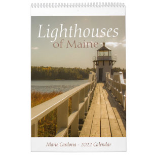 Marie Cardona - Lighthouses of Maine - Calendar