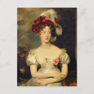 Marie-Caroline de Bourbon  Duchesse de Berry Postcard