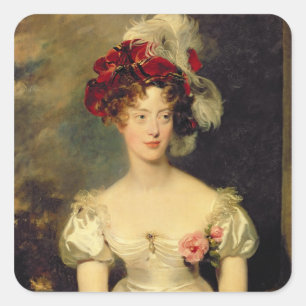 Marie-Caroline de Bourbon  Duchesse de Berry Square Sticker