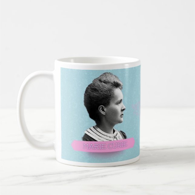 Marie Curie Historical Mug (Left)