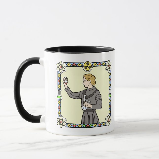 Marie Curie Women in STEM  Mug (Left)