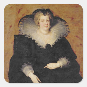 Marie de Medici, 1622 Square Sticker