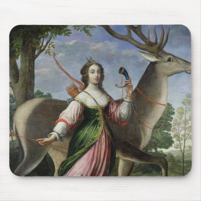 Marie de Rohan-Montbazon  Duchess of Chevreuse Mouse Pad (Front)