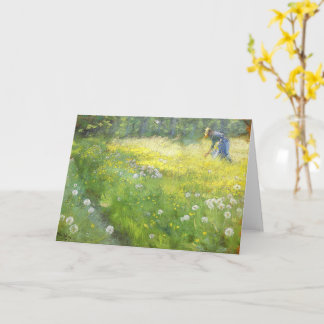 Marie Krøyer in the Garden at Skagen-PS Kroyer Card