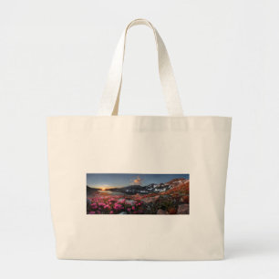 Marie Lakes Sunrise - John Muir Trail - Ansel Adam Large Tote Bag