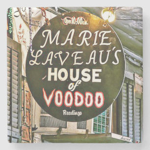 Marie Laveau, Marie Laveau Coaster, New Orleans Stone Coaster