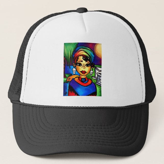 Marie Laveau Trucker Hat (Front)