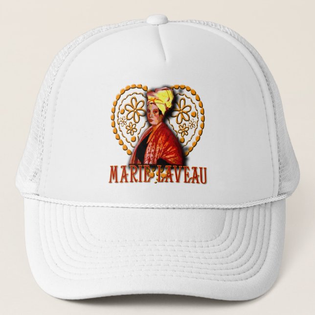 Marie Laveau Voodoo High Priestess Trucker Hat (Front)